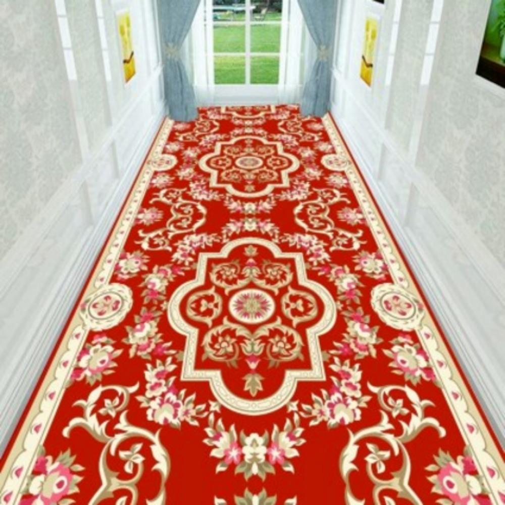 Moroccan Tribal Style Hallway Rug Household Bedside Rug, Suitable for Living Room Bedroom Sun Room Hardwood Floor Mat, Home Decor