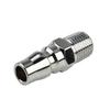 NITTO Adaptor Filet Masculin 1 buc Racord Aer Cuplaj Argintiu