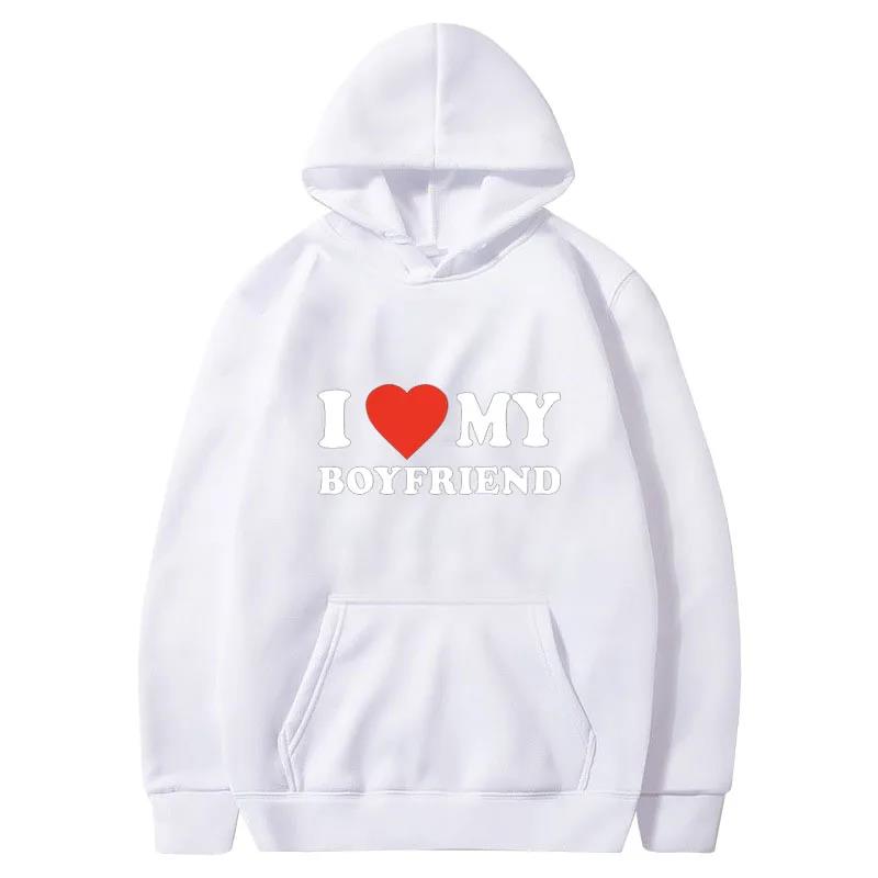 2025 I Love My  Printed Hoodie Couple Fashion Sports Shirt Harajuku Boyfriend GirlfriendCasual Top