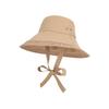 Summer Big Brimmed Fisherman's Hat Solid Color Sunscreen Hat Women's Outdoor Travel Mountaineering and Fishing Sunscreen Hat