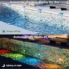 Friendly Solar Powered Swimming Pool Lamp With 6 Hour Timers Function And Strong Adhesion For Smooth Textured Surfaces