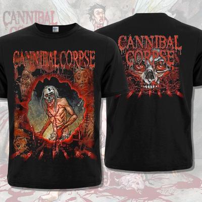 Cannibal Corpse Schwarzes T-Shirt, Tortur (2012). Brutaler Death Metal.