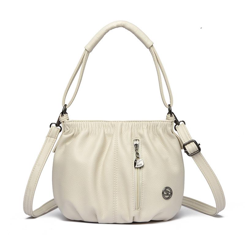 

Women s bag shoulder bag mother-in-law bucket bag new fashion messenger bag mother-in-law splicing mother