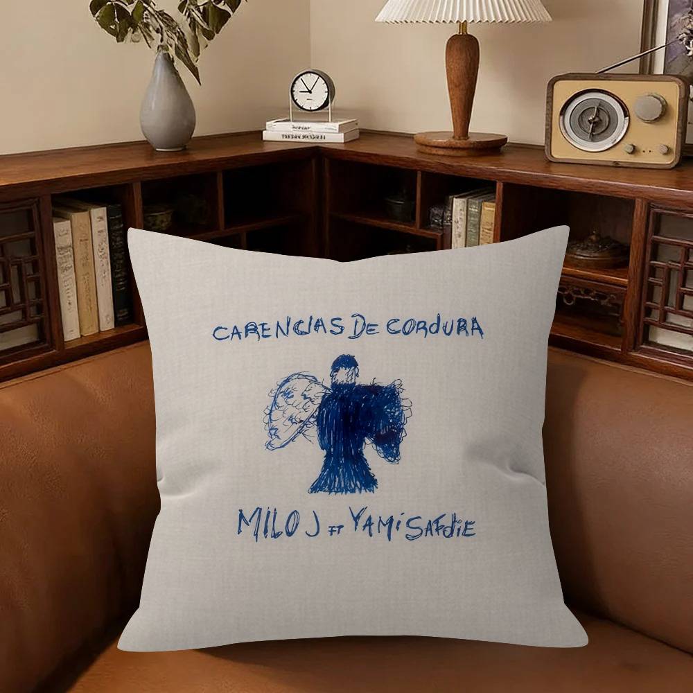 M-Milo J Das Leben War Kürzer 111 45*45cm Kissenbezug Kissenbezug Dekor Kissenbezug Heim-Kissenbezug Für Sofakissen