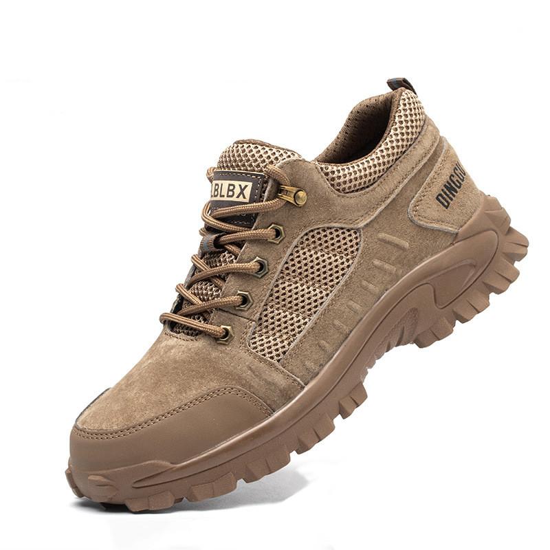 Work Safety Boots Men Winter Steel Toe Shoes Anti-smashing Anti-piercing Industrial Protective Work Safety Shoes