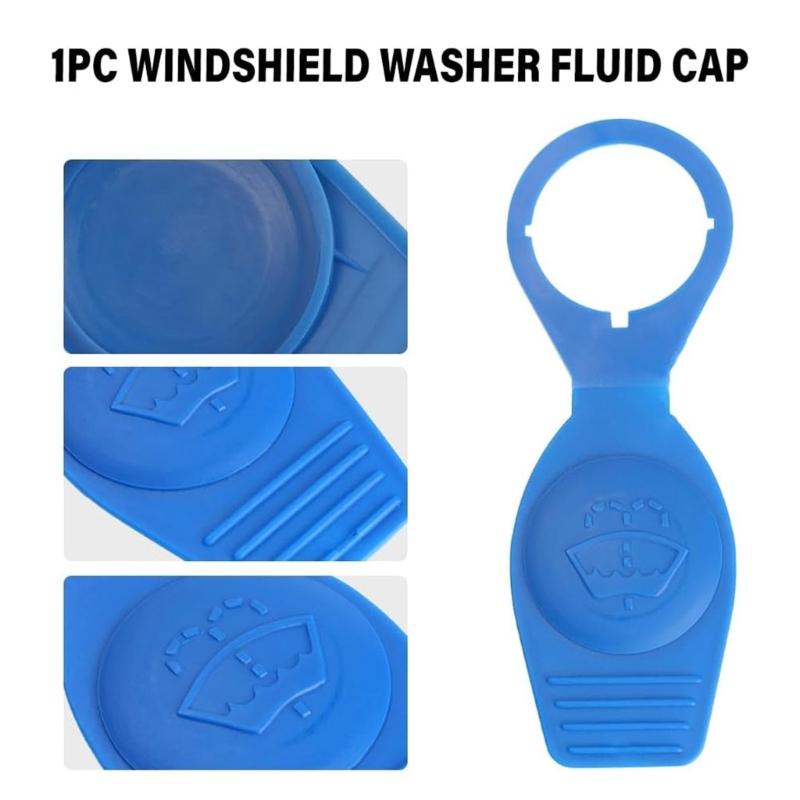 1K0955455 8D0955455 for Golf Car Windshield Washer Fluid Reservoir Cap Lid Cover Replacement Accessories 2pcs