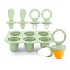 Food Grade Silicone Baby Teething Ice Cream Stick Molds Reusable DIY Homemade Ice Cream Mold