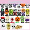 Abs Material Halloween Toy For Toddlers Ghost Vampire Skeleton Jumping Ghost Tooth Pumpkin