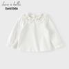 DAVE & BELLA Girls' Long Sleeve Cotton T-shirt