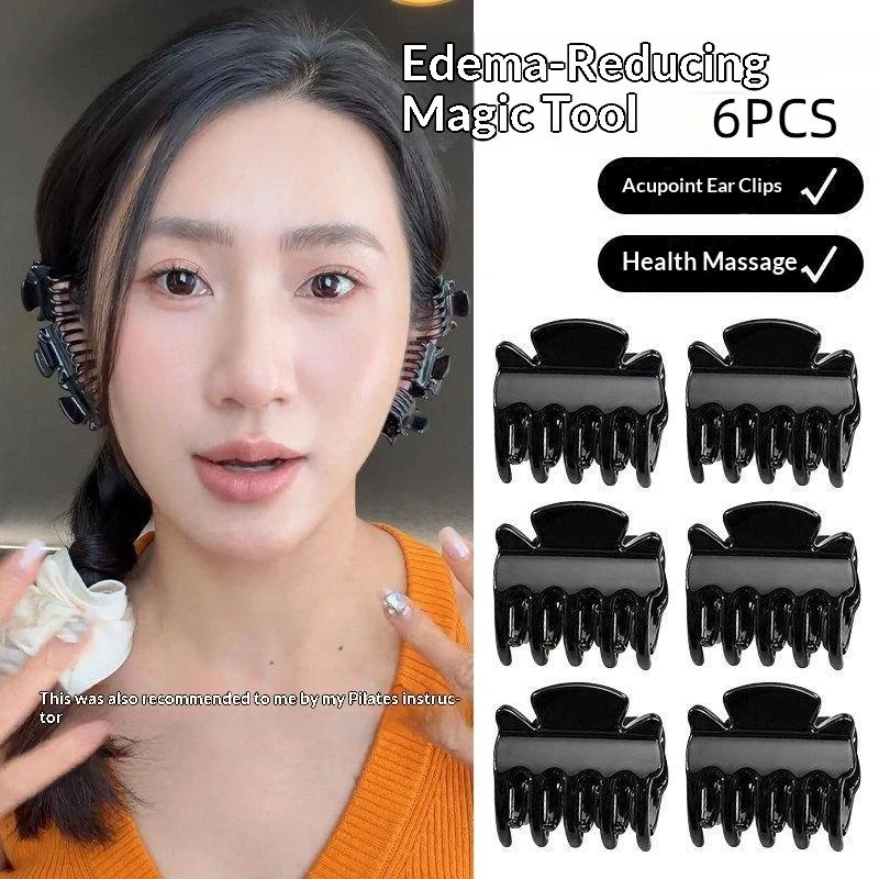 Ear Meridian Massager Acupuncture Pressure Point Massager Portable Strong Magnetic Acupressure Clip Ear Massage Tool