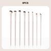 5/6/8/10 Makeup Brushes Set Upgrade Blade Eyeliner Brush Fine Oblique Head Eyebrow Brush Under The Eyes Place Detail Brush