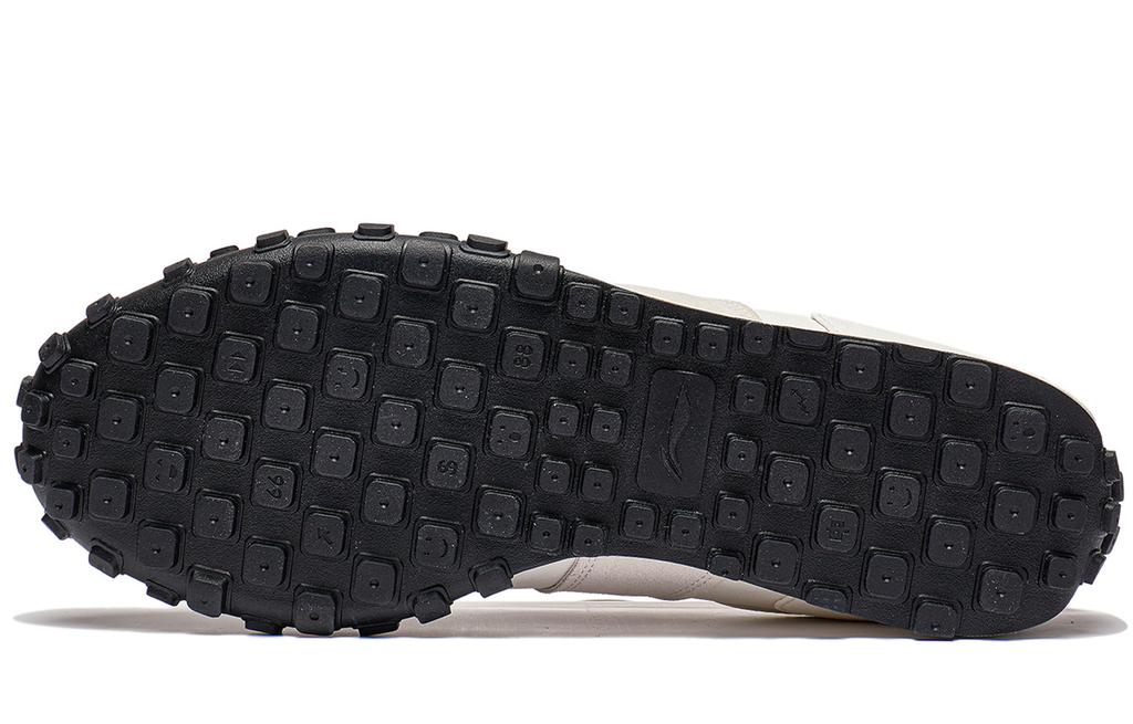 Li Ning Cloud Sichuan Collection VTNG Slip Resistant Abrasion Resistant Low top German Army Trainers Men's Beige Black AGCT159-5