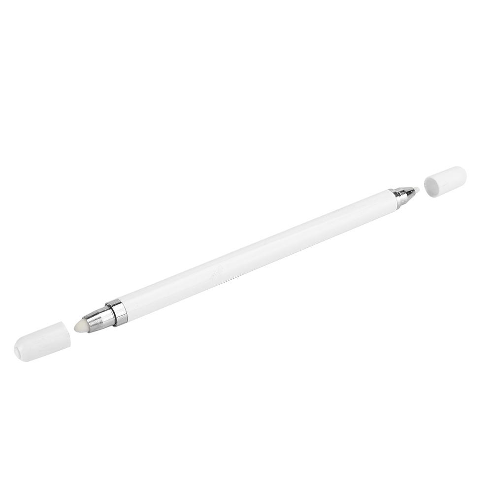 Tablet-Stift Handy-Zubehör Präzise Abriebfeste Faserfeder für iOS Huawei(Weiß )