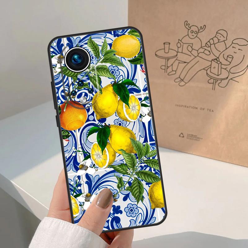 

Mediterranean Lemon For Honor Magic 8 7 6 5 Pro Case For Honor X9d X9c X9b X9a X8c X8b Win 200 400 50 70 90 Lite Honor 70