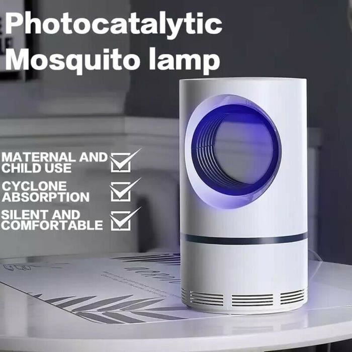 USB Lampe Anti-moustiques Lampe Piège Moustique UV Tue Mouches Destructeur d' Insectes Electrique