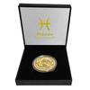 Twelve Constellation Commemorative Coins Gift Box Metal Craft Gift Box Badge