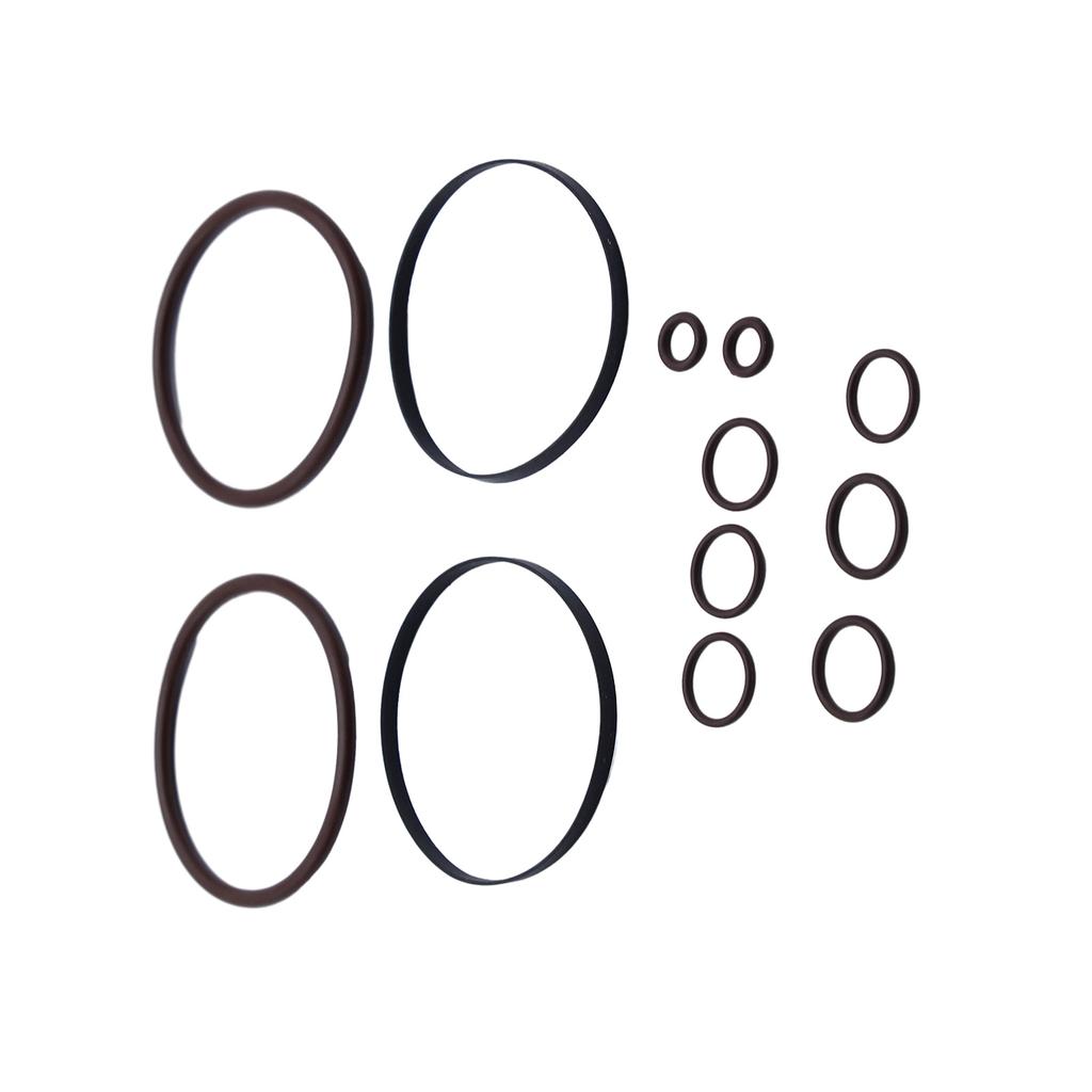 Doppelte Dichtringe Reparatur-Upgrade-Kit Kompatibel für M62TU M62 11361438694 Gute Dichtheit Verbessert die Motoreffizienz