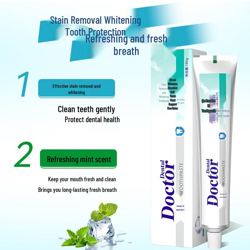 Dr. Oral Whitening & Gum Care Toothpaste - Refreshing Mint