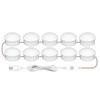 10 LEDs Mirror Front Light Dimmable Makeup Mirror USB Touch Control Light