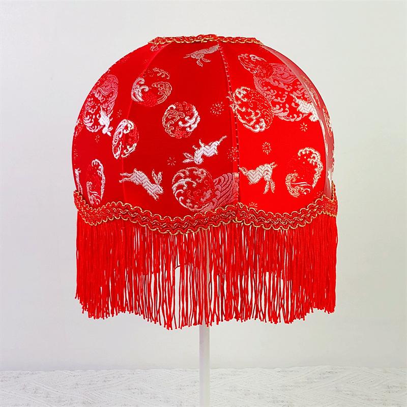 European Retro Table Lamp Fabric Lampshade Resin Bedroom Decoration Bedside Lamp Home Indoor Wall Lamp Floor Light Desk Lamp
