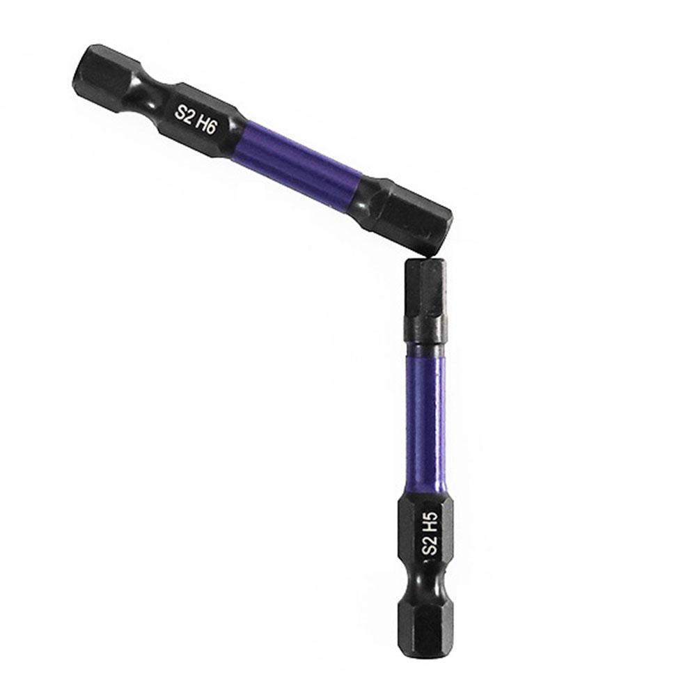 10pc Screwdrivers Bit Hex Head Bit Holder Set Magnetic Batch Head 1/4Shank Screwdriver Bit Pneumatic ScrewDriver Wrench HandTool