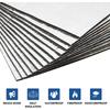 5/1Pcs Noise Insulation Mat For Cars Aluminum Foil Foam 25x18cm Anti Heat Waterproof Sound Deadener Mat For Car Engine Hood Door