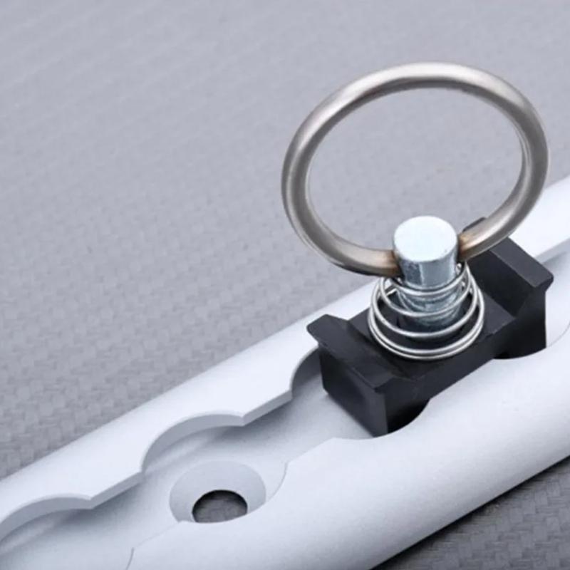 Quick Disconnect Track for Enclosed Cargo Trailer Truck Tie Down Trailer Accessories Metal Tie Down Rings
