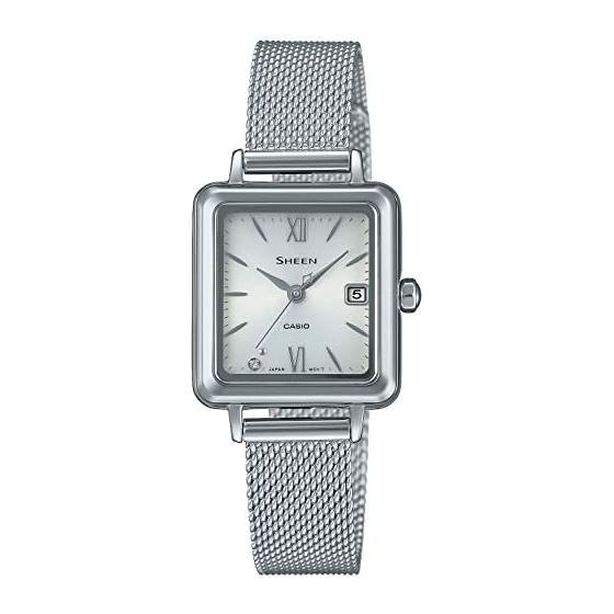 [Casio] Часы Scene [Оригинальный отечественный продукт] Solar SHS-D400M-7AJF Женские серебристые