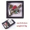 Retro Metal Seam Ripper With Magnetic Needle Threader And Thimble Finger Cover For Sewing Clothing Repair and Tailoring