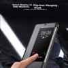 Huawei Mate20 Pro Phone Case, Huawei Mate20 Pro Non-Flip Smart View Window Full Protection Anti-Drop Ultra-Thin Protective Case, Black