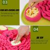Dog Snuffle Mat Toy Mental Stimulation Training Non-Slip Portable Scent Enrichment Pad Indoor Outdoor Use