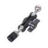 1/4inch Threaded to 17mm Ball Head Threaded Screw Adapter Double Head for DSLR Camera Microphone Attachment Accessories