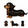 Figurine for Halloween Decor - Dog Statue for Tabletop Shelf Mantel