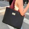 Supermarket Shopping Bag,Reusable Grocery Bags- Large Capacity Foldable Grocery Tote With Adjustable Shoulder Strap