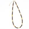 Chinese Retro Tiger Eye Beaded Autumn Clavicle Necklace Choker for Women