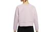 Nike Sweatshirts Women's Pink Purple Red Crew Neck Moderate Regular CU5746-516