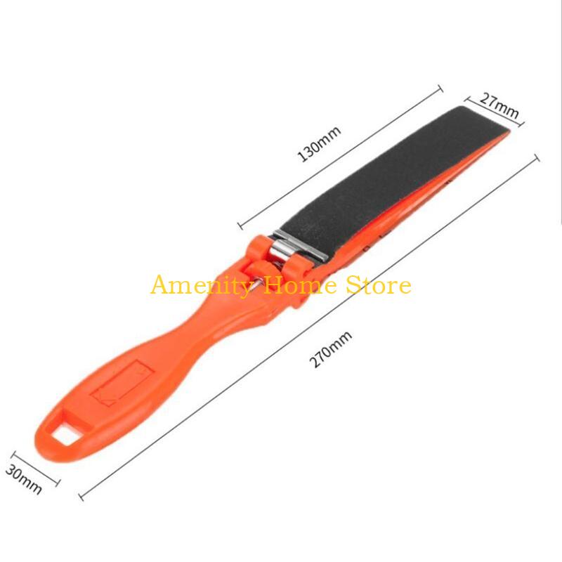 F26C Portable Hand Sand Paper Clip Roll Bar Lightweight Sandpaper Sticks for Grinding