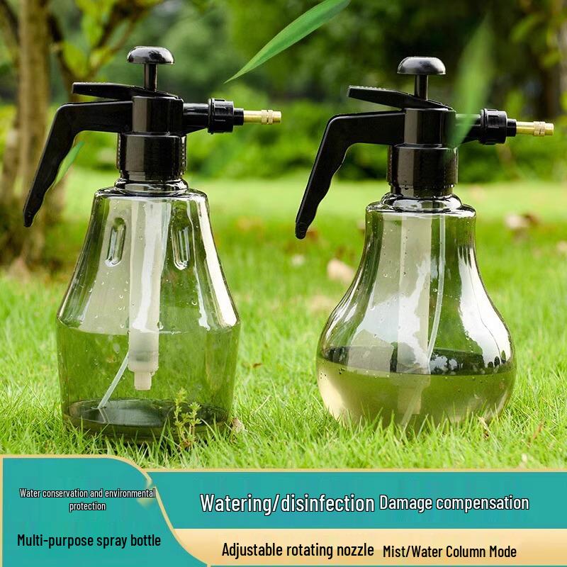 Small Household Air Pressure Spray Bottle for Plant Watering and Disinfection