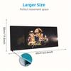 Adele Large Size Mouse Pad Large Gaming Table Cushion Non-slip Laptop Tablet Big Mousepad XXL Mat Mini PC Playmat With Lock edge