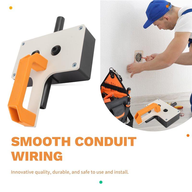 A74E-Wire Puller Handheld Wiring Tools 8Mm Tugger Multifunctional For Electrician Pipe Narrow Spaces Wall Underground