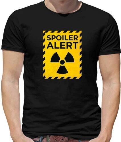 Spoiler alert t-shirt for men - movie - spoilers - movie - meme - funny 3XL
