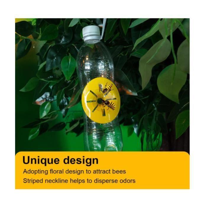 Piege Frelon Asiatique, Micro Guepe, Piège De Guêpe Catcher D'abeilles Piège à Insectes en Plastique Piège À Guêpe Catcher , 6 pièce