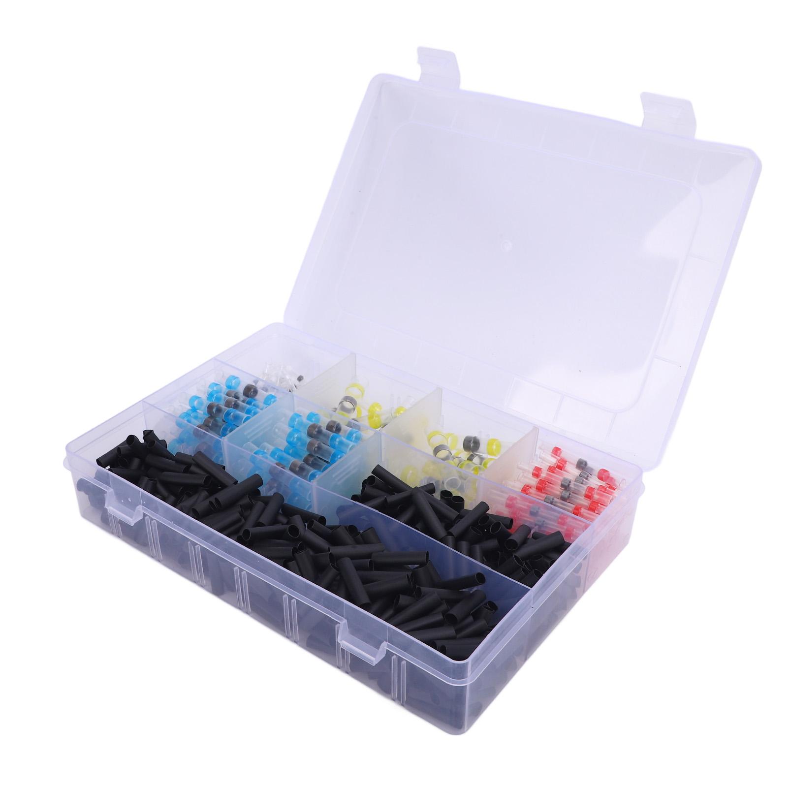 

Heat Shrink Solder Seal Wire Connectors Kit Waterproofing Wiring Splice Connector for Marine