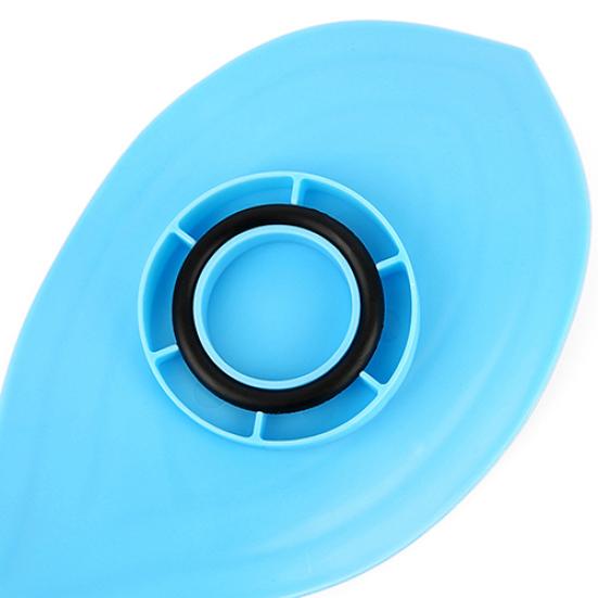 Protiskluzový držák na mýdlo ve tvaru listu Jednoduchý dřez Houba Odkapávací miska na mýdlo