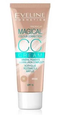 Eveline Magical Cc Krem 53 Beige Spf15, 30 Ml