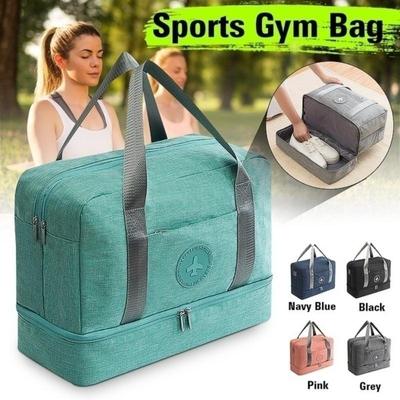New Wet and Dry Separation Bag Waterproof Clothing Storage Sports Gym Bag Travel Bag