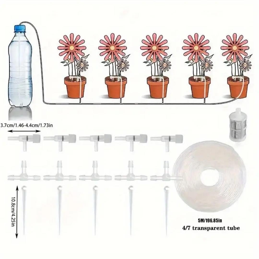 

Регулирующий клапан для капельного орошения теплицы и сада, комплект для полива растений в горшках, экономичный микро-ковш для полива шлангов
