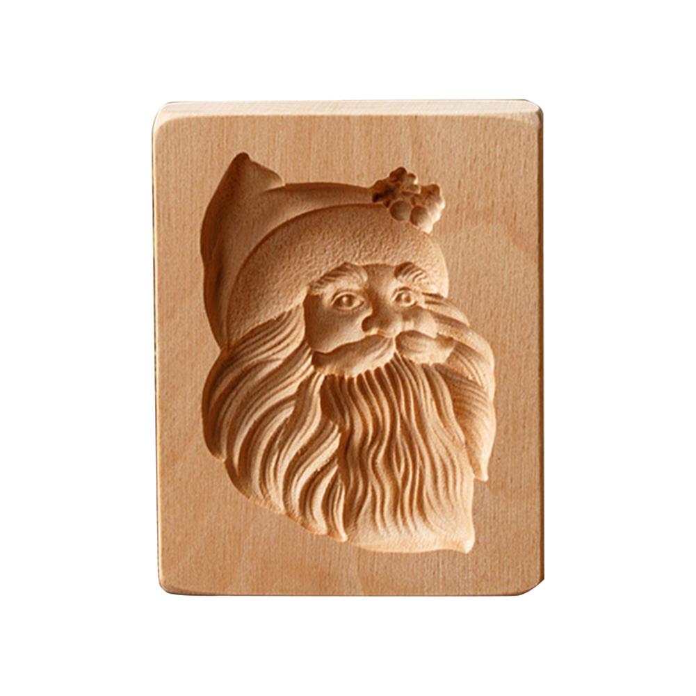 Buy Wooden Cookie Mold Kitchen Utensils 3D Embossing Press Molds for