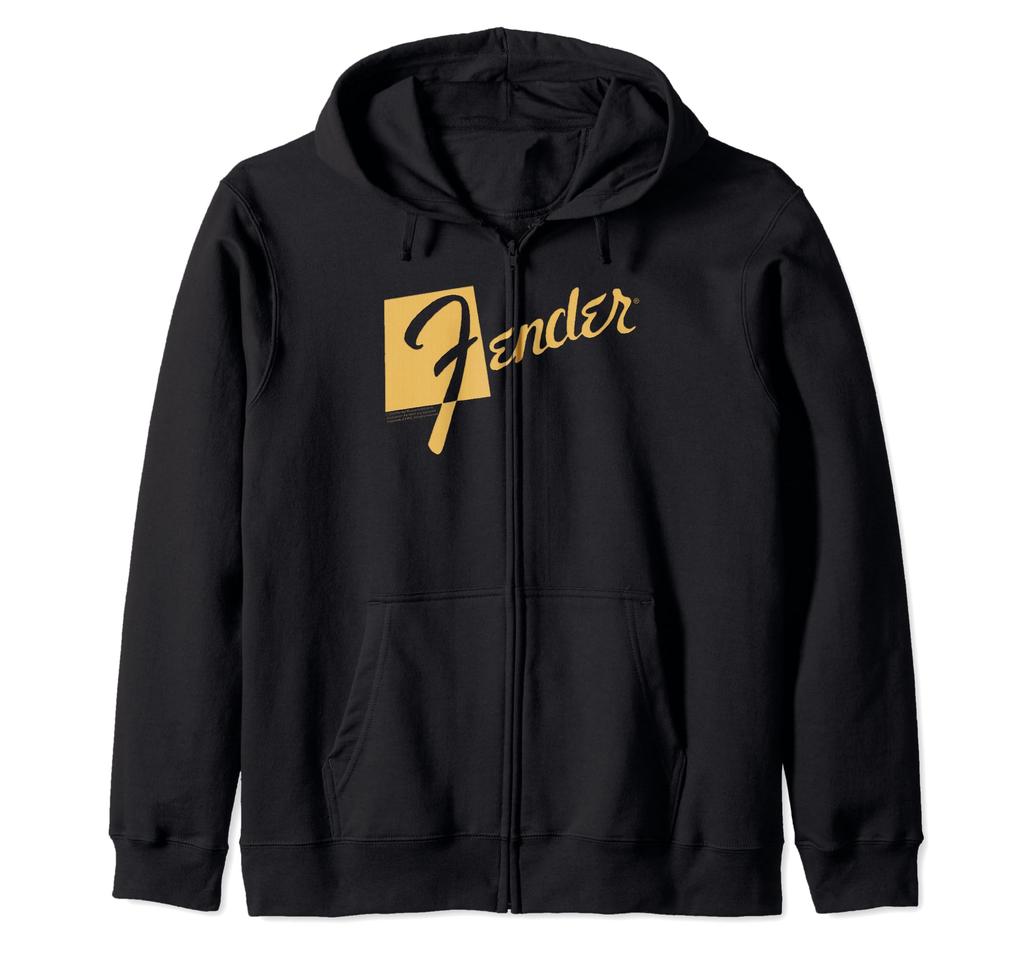 Fender Retro Text Logo zip hoodie
