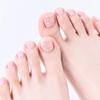Pink Smiley Gel Pedicure